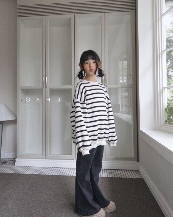 【予約】bootscut denim pants / oahu (S-JXL)  세모부츠컷데님