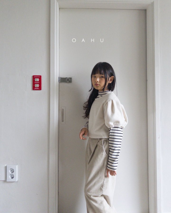 【予約】basic border polo T  /  oahu (S-JXL)