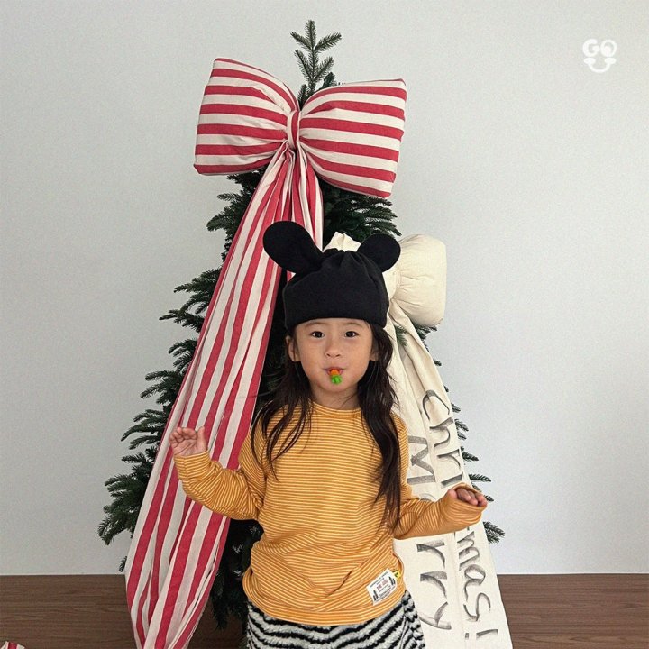 【予約】ear beanie /  gou 깡총