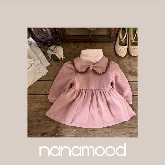 【予約】rosie ribbon one-piece  / nanamood  (6m-18m)