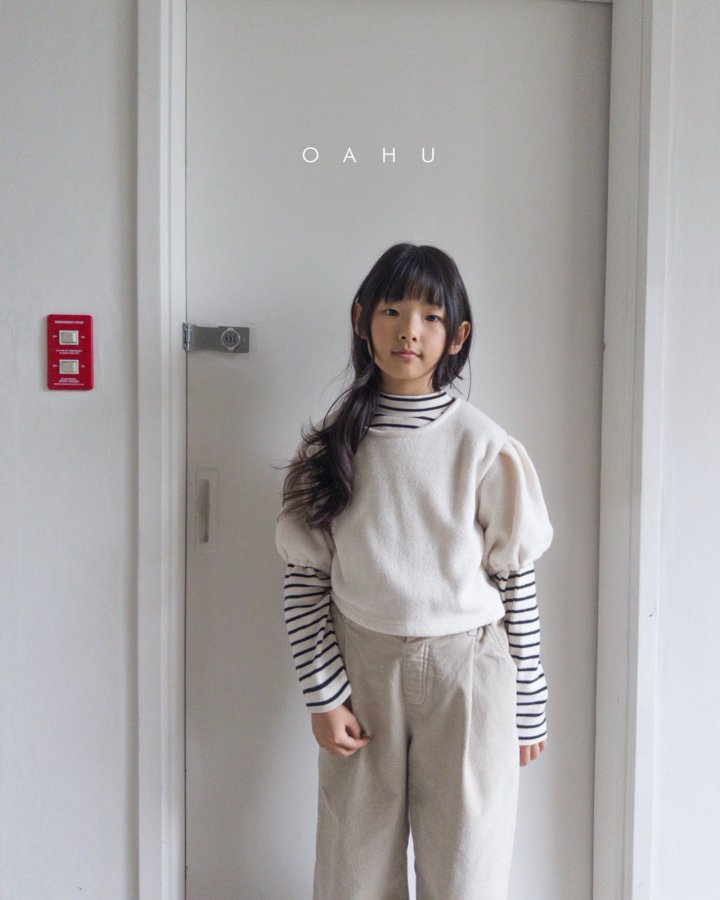 【予約】basic border polo T  /  oahu (S-JXL)