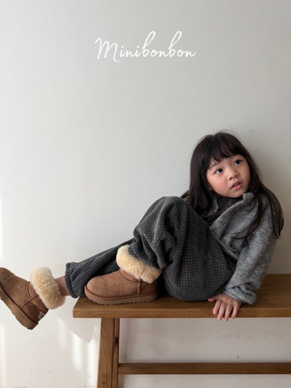 【予約】snow pants / minibonbon (XS-JL)