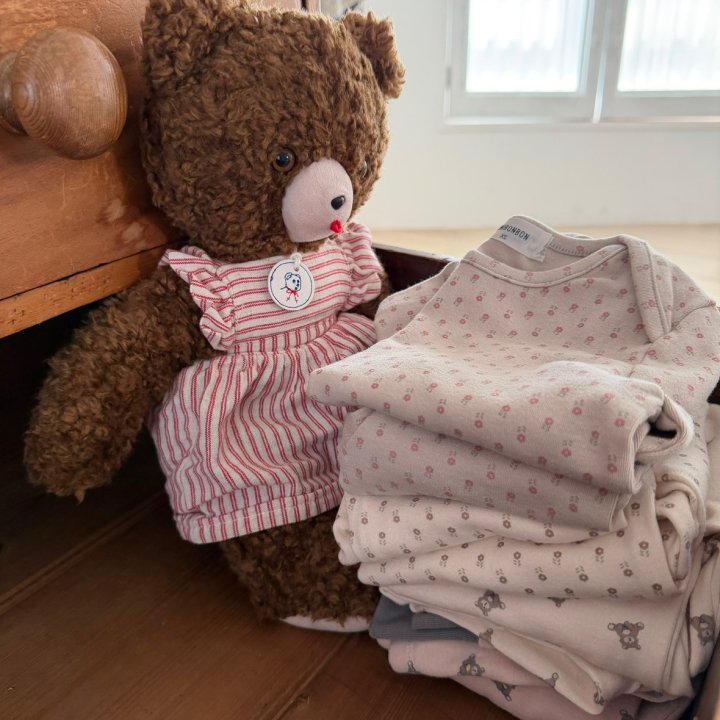 【予約】mini bear room wear  / minibonbon (XS-XL)