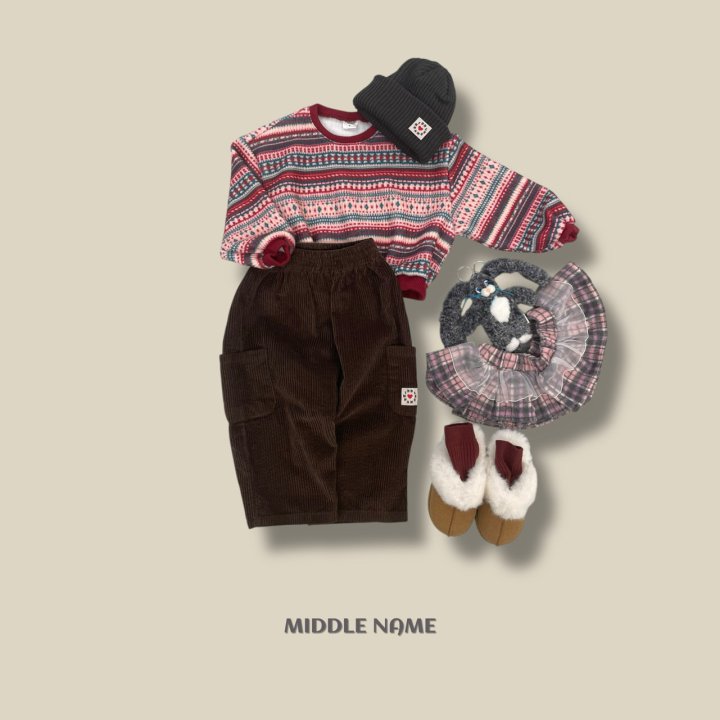 【予約】pattern crop mtm  / middle name (S-JM)　