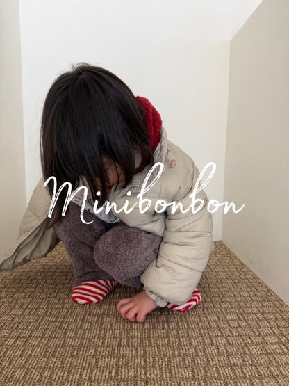 【予約】friends border socks  / minibonbon