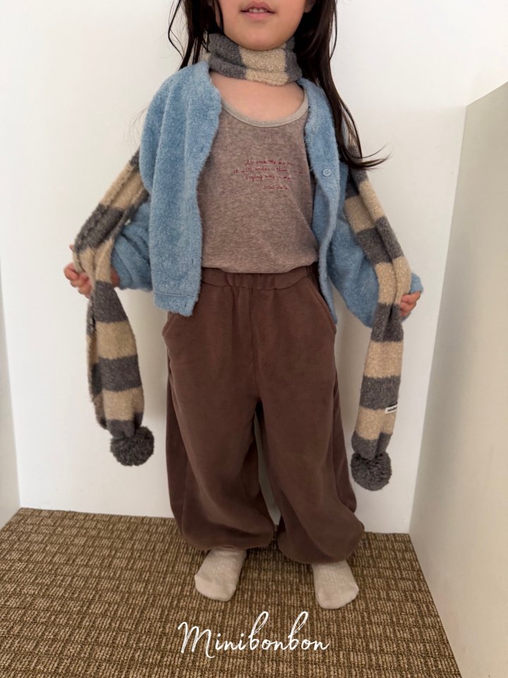 【予約】melting jogger pt  /  minibonbon (XS-JL,MOM)