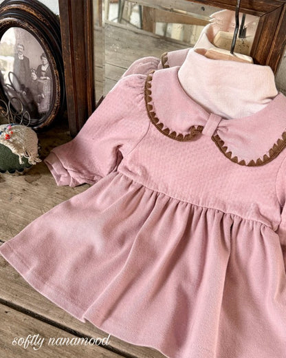 【予約】rosie ribbon one-piece  / nanamood  (6m-18m)