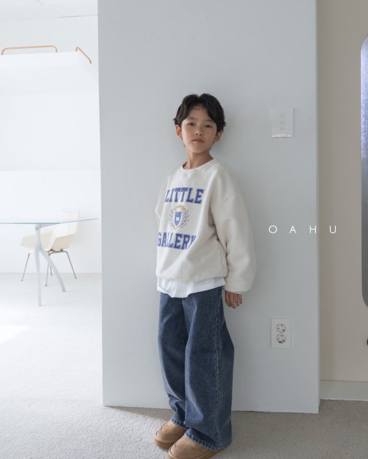 【予約】earth wide denim pants / oahu (S-JXL)