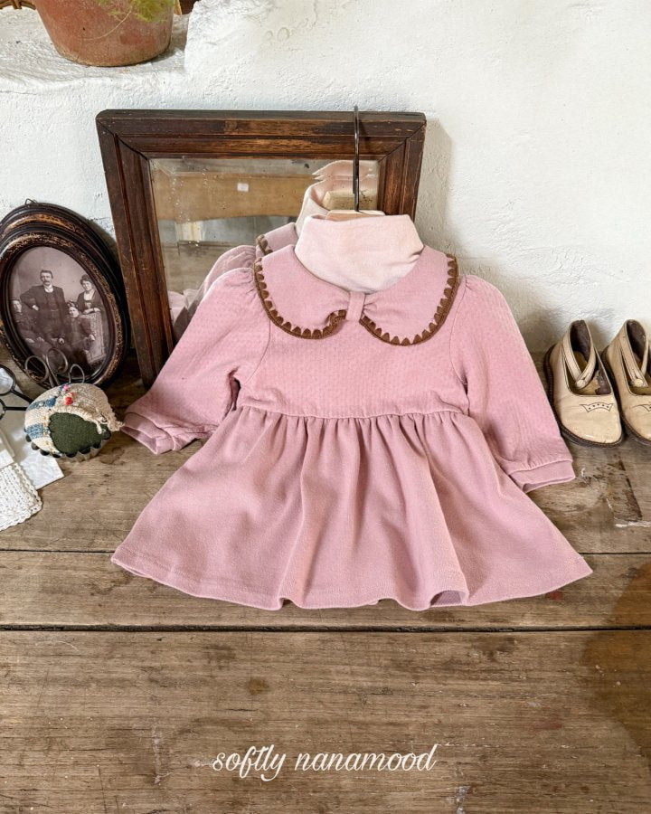 【予約】rosie ribbon one-piece  / nanamood  (6m-18m)