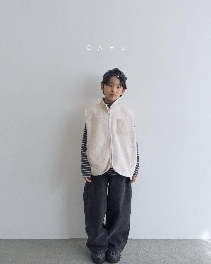 【予約】earth wide denim pants / oahu (S-JXL)