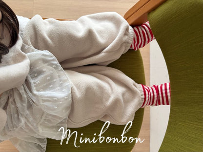 【予約】friends border socks  / minibonbon