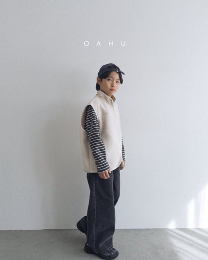 【予約】earth wide denim pants / oahu (S-JXL)