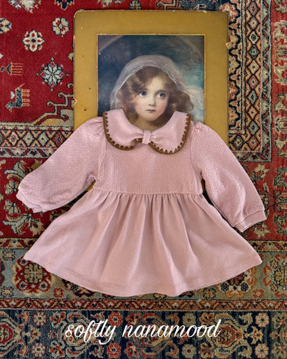 【予約】rosie ribbon one-piece  / nanamood  (6m-18m)