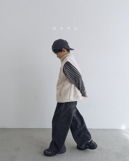 【予約】earth wide denim pants / oahu (S-JXL)