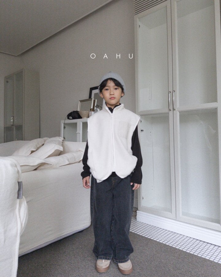 【予約】wool basic polo T  /  oahu (S-JXL)