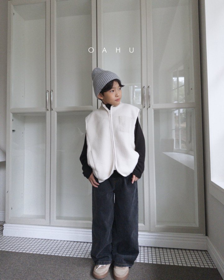 【予約】wool basic polo T  /  oahu (S-JXL)