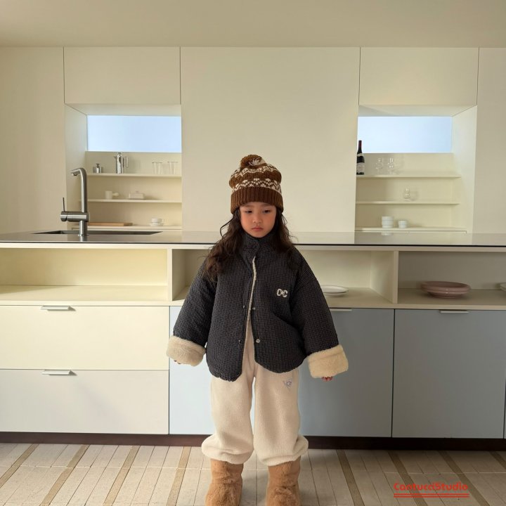 【予約】rollup padding jumper (reversible)  / cantucci studio (S-JS)