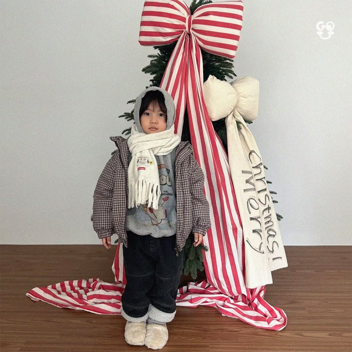 【予約】check jumper /  gou (XS-JL) 첵첵