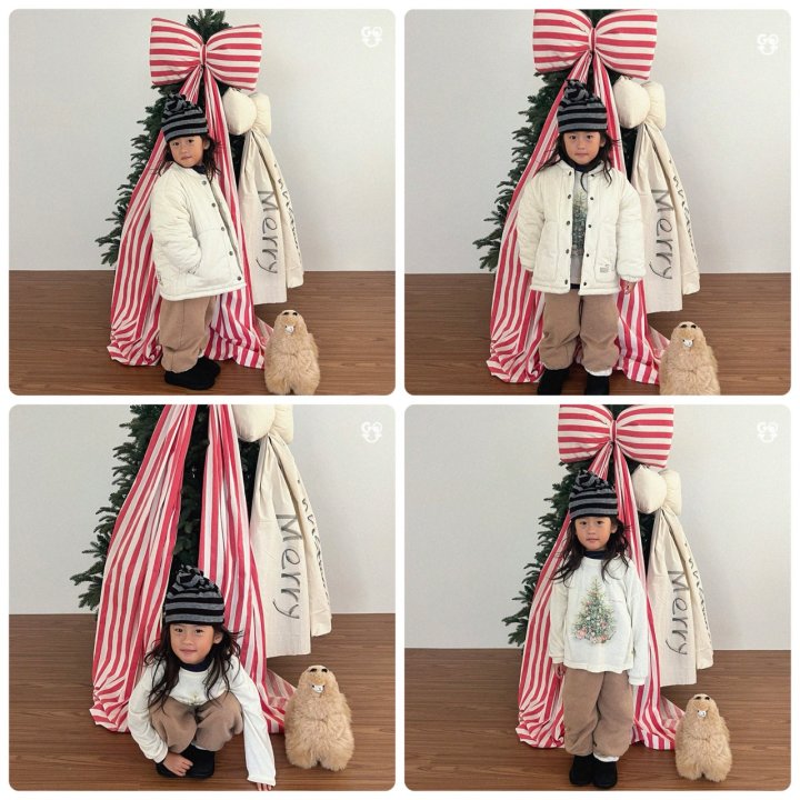 【予約】ear beanie /  gou 깡총