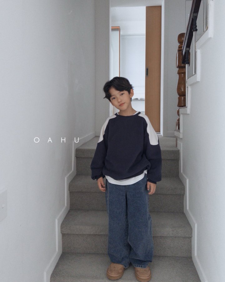 【予約】earth wide denim pants / oahu (S-JXL)