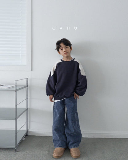 【予約】earth wide denim pants / oahu (S-JXL)