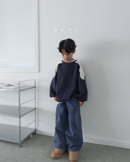 【予約】earth wide denim pants / oahu (S-JXL)