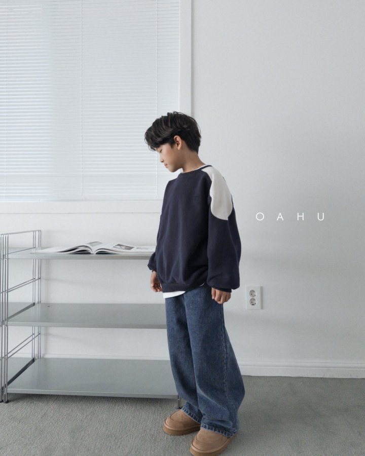 【予約】earth wide denim pants / oahu (S-JXL)