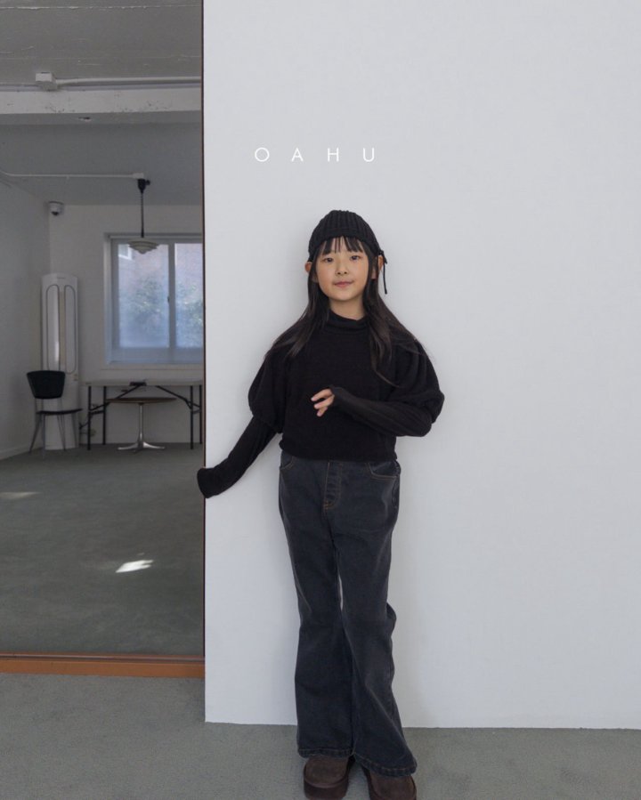 【予約】wool basic polo T  /  oahu (S-JXL)