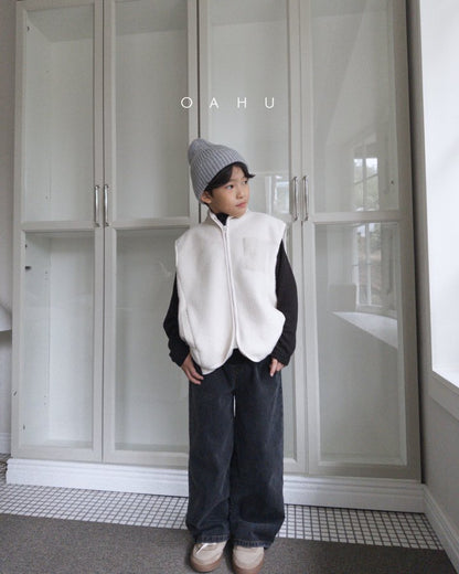 【予約】earth wide denim pants / oahu (S-JXL)