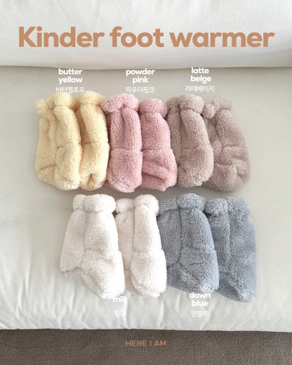 【予約】kinder foot warmer  / here i am 11