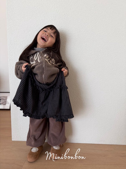 【予約】winter skirt / minibonbon (XS-JS,MOM)