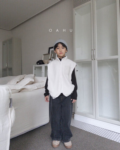 【予約】land fleece vest / oahu (S-JXL)