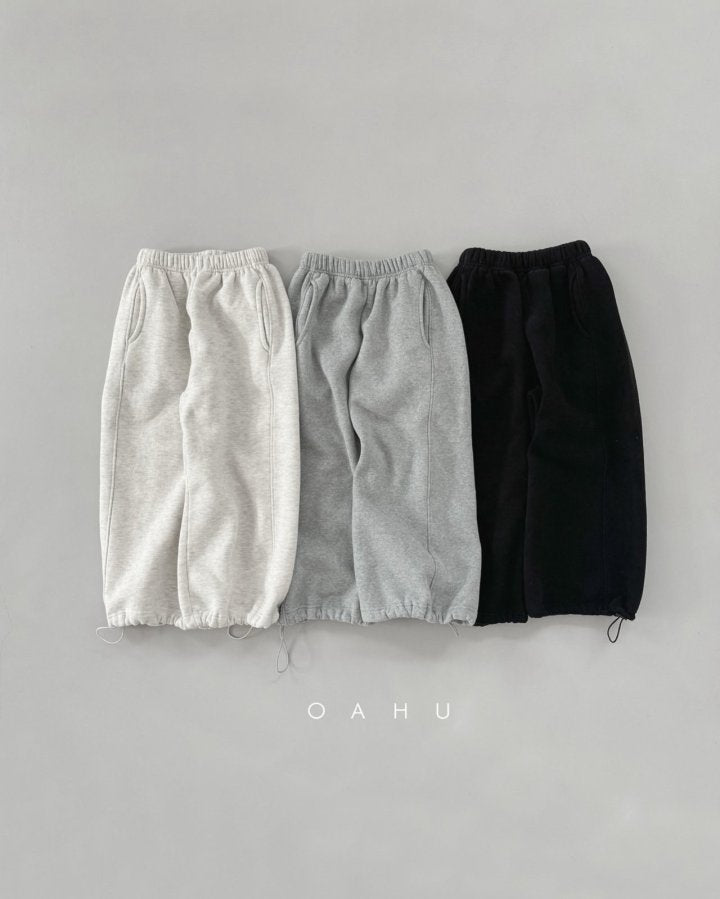 【予約】winter string pants / oahu (S-JXL,adult) 겨울해브스트링