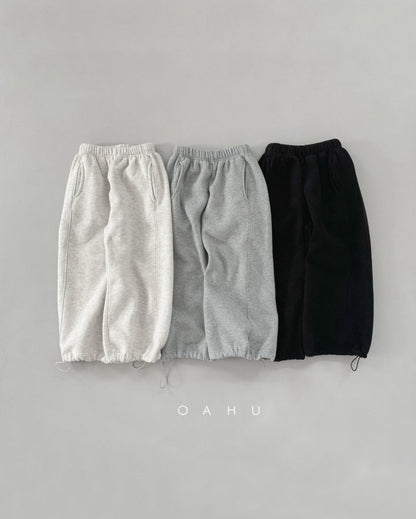 【予約】winter string pants / oahu (S-JXL,adult) 겨울해브스트링