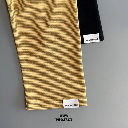 【予約】basic leggings / owa (S-JS)