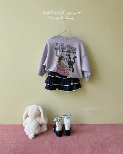 【予約】ベリーカンカンスカート / bananaj (XS-JS)