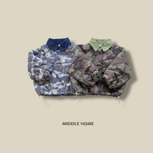 【予約】camouflagey bonding T  / middle name (S-JM)