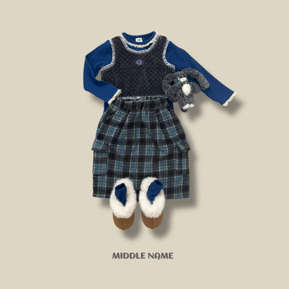 【予約】dot bustier  / middle name (S-JM)