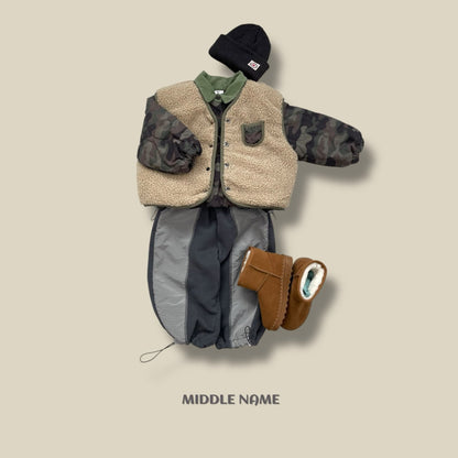 【予約】camouflagey bonding T  / middle name (S-JM)