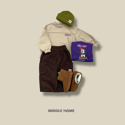 【予約】pigment line T  / middle name (S-JM)