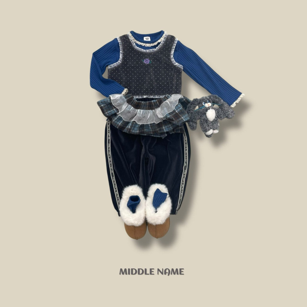 【予約】dot bustier  / middle name (S-JM)