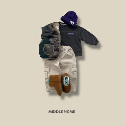 【予約】pigment line T  / middle name (S-JM)