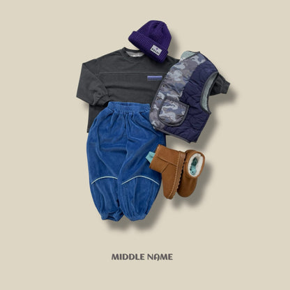 【予約】pigment line T  / middle name (S-JM)
