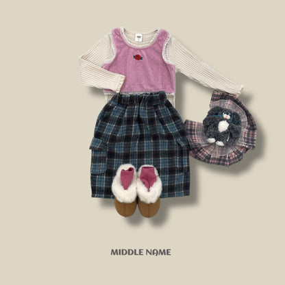 【予約】dot bustier  / middle name (S-JM)