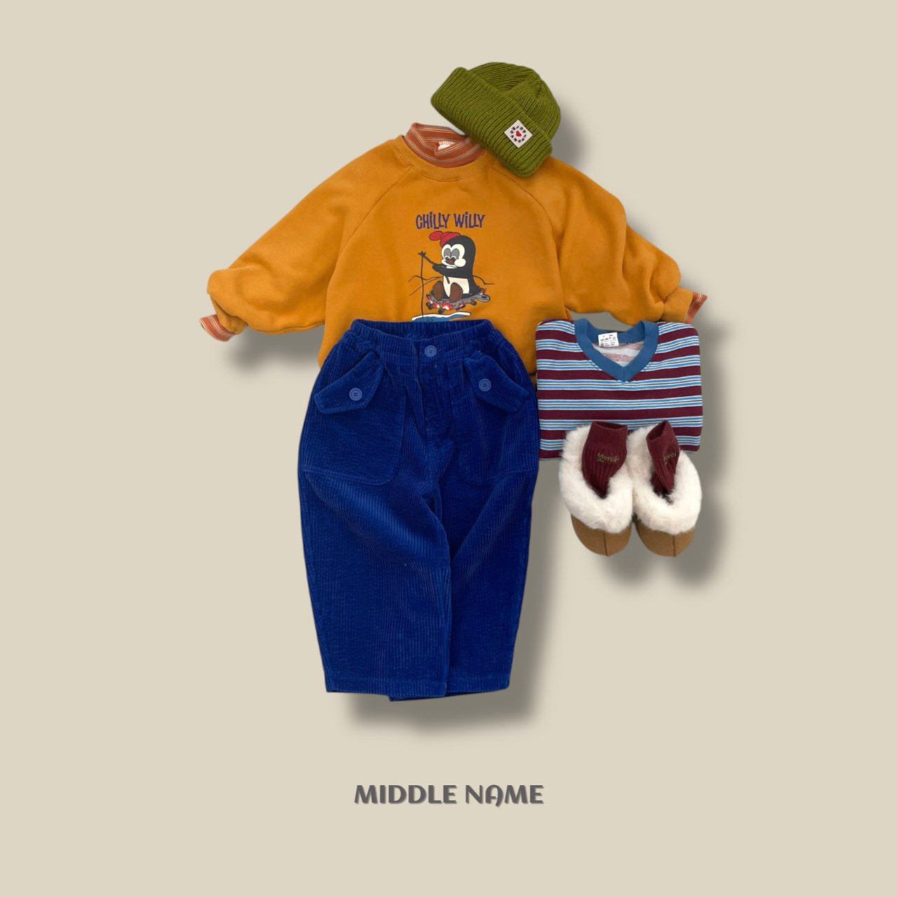 【予約】WILLY raglan mtm  / middle name (S-JM)
