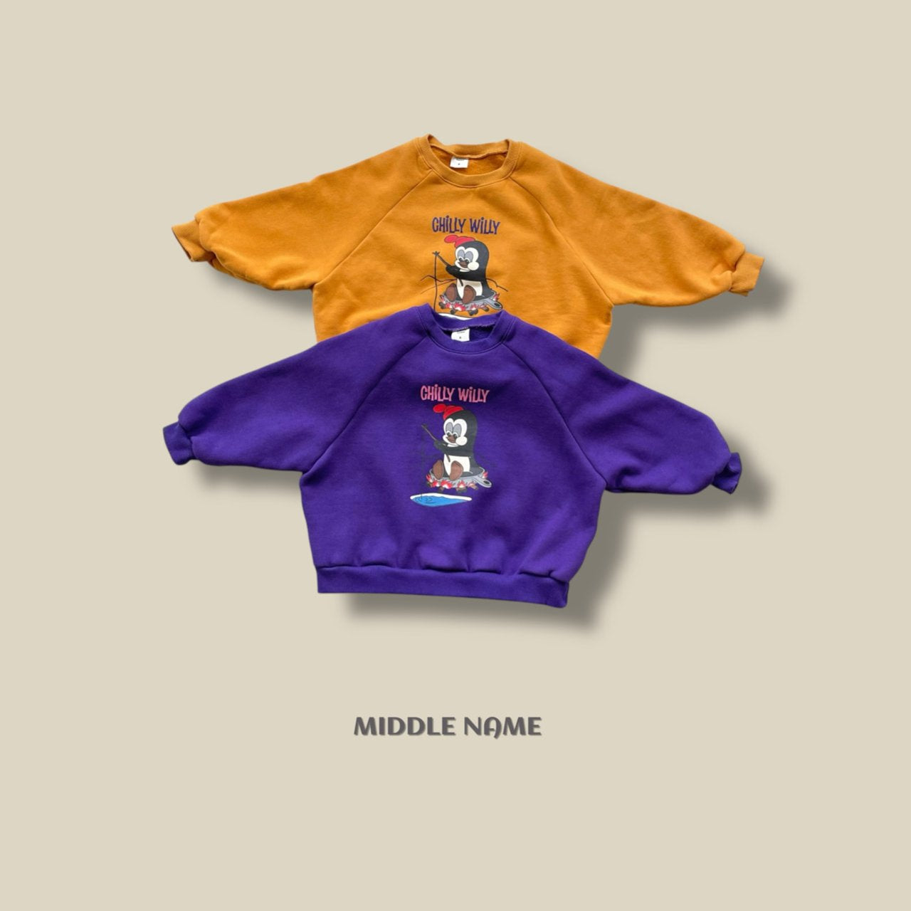 【予約】WILLY raglan mtm  / middle name (S-JM)