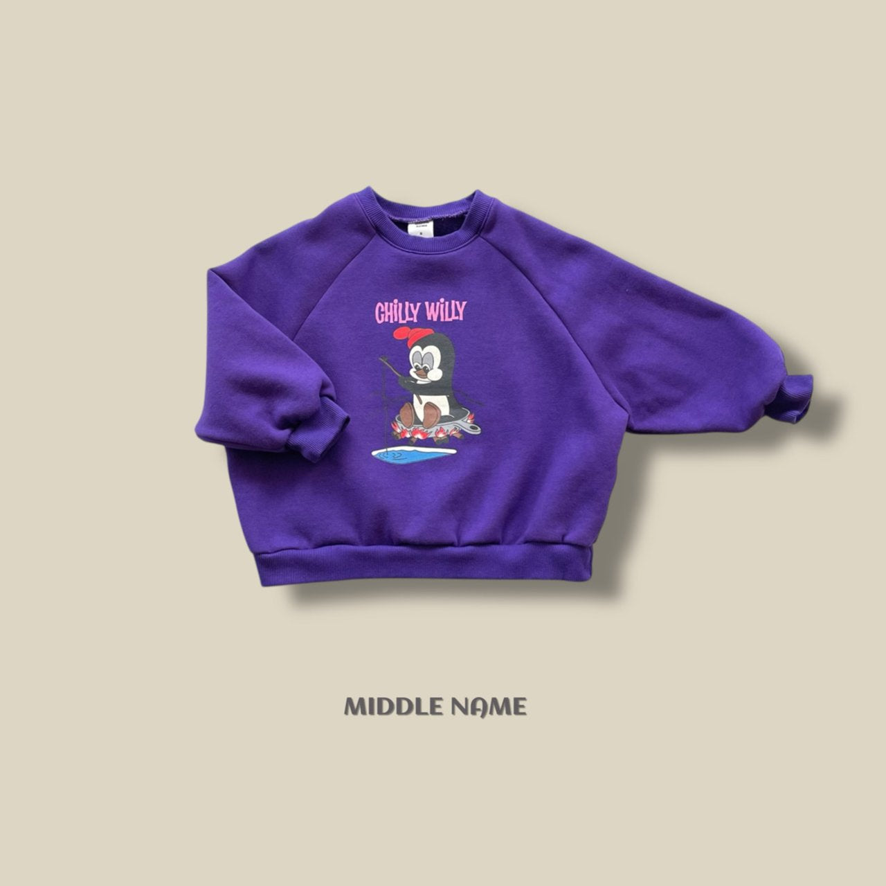【予約】WILLY raglan mtm  / middle name (S-JM)