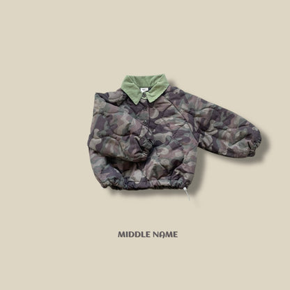【予約】camouflagey bonding T  / middle name (S-JM)