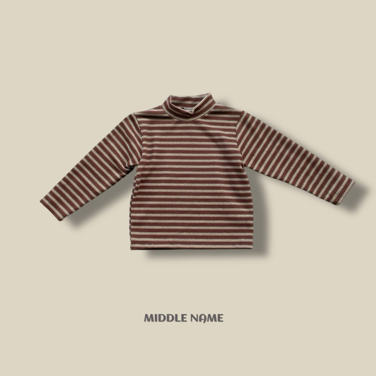 【予約】border half polo T  / middle name (S-JM)