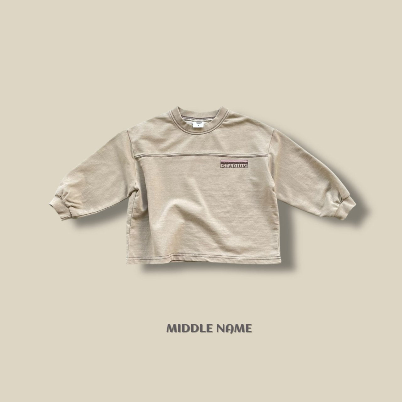 【予約】pigment line T  / middle name (S-JM)